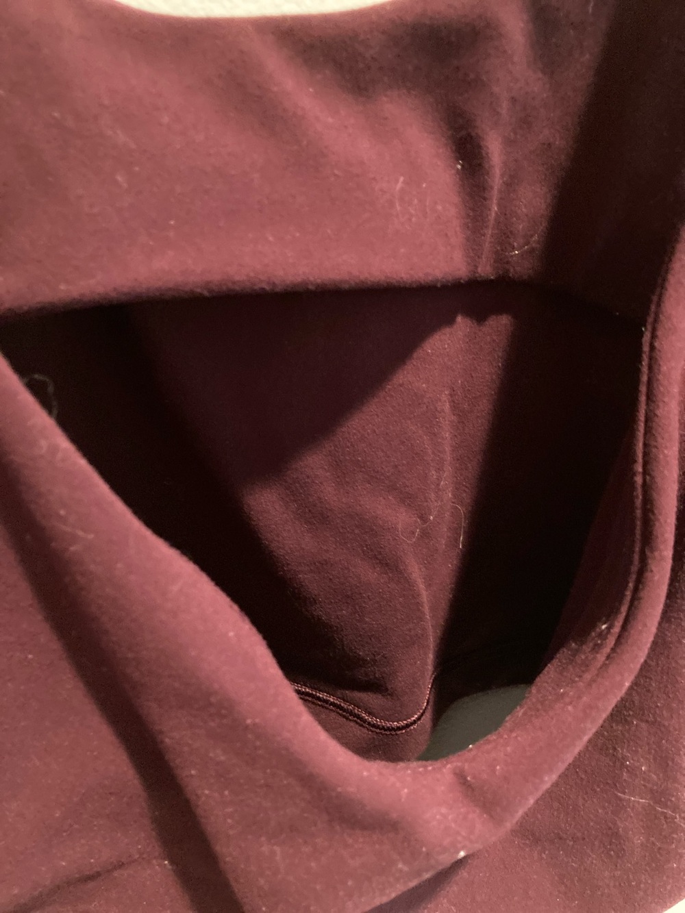 lululemon athletica Burgundy Cropped Tank - Picture 3 of 3